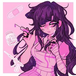 My Mikan obsession is growing Meme Template