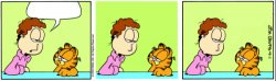 garfield talk Meme Template