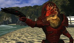 Urdnot Wrex want's you to get your Genophage shot! Meme Template