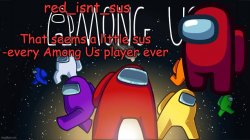 red_isnt_sus's announcement temp Meme Template