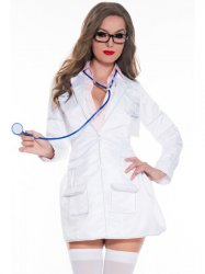 Sexy scientist Medical lab coat doctor nurse Meme Template