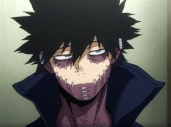"really dude...." Dabi expression Meme Template