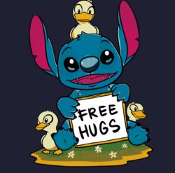 space girl free hug Meme Template