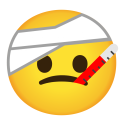 sick emoji Meme Template