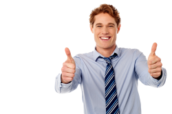 Businessman with thumbs up Meme Template