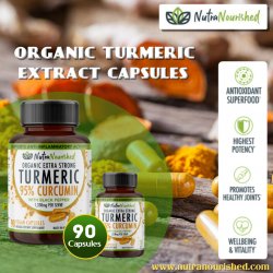 Organic turmeric extract capsules Meme Template