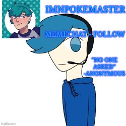 Poke's first announcement template Meme Template