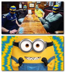 Brøndby Fans in Glasgow! Meme Template