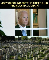 Biden's Presidential Library Meme Template