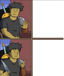 sword , yes , no Meme Template