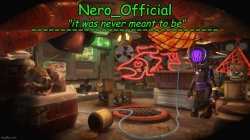 Nero official announcement template Meme Template