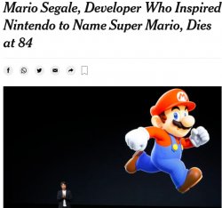 death of Mario Segale Meme Template