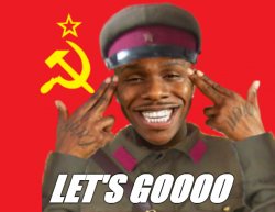 USSR Let's Go Meme Template