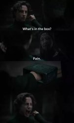 What is in the box Meme Template