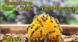 Yachi's bees temp Meme Template