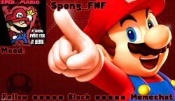 Spong_FNF's Mario Temp Meme Template