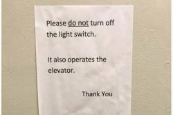 It operates the elevator Meme Template