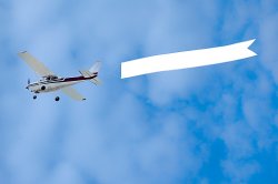 plane banner Meme Template