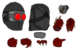 Full MAG Hank sprite sheet Meme Template