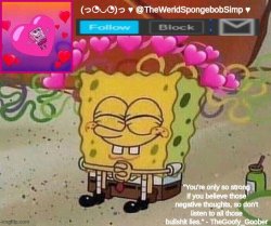 TheWeridSpongebobSimp's announcement template Meme Template