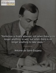 Antoine de Saint-Exupery quote Meme Template