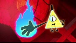 Bill Cipher MakesTo A Deal Meme Template