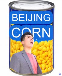 beijing corn Meme Template