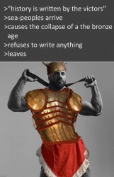 Sea peoples history Meme Template
