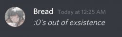 :0's out of exsistence Meme Template