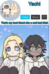 Yachi's yachi and cinna temp Meme Template