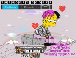 TheGoofy_Goober's announcement template Meme Template