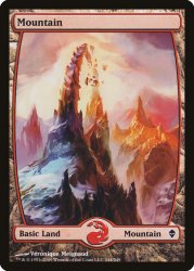 Zendikar Mountain Meme Template