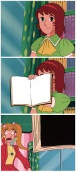 Majokko Tickle Meme Template
