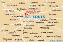 St. Louis map Meme Template