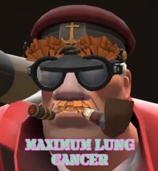maximum lung cancer Meme Template