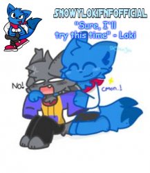 Snowy_LokiFNF_Official Announcement Template Meme Template