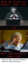 what we think our hackers look like versus vs Meme Template