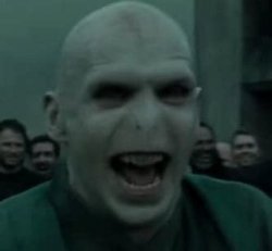 Voldemort laugh Meme Template