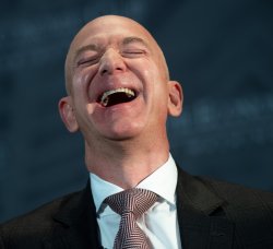 Jeff Bezos Laughing 2 Meme Template