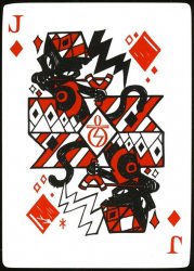 Jack of Diamonds funny card Meme Template