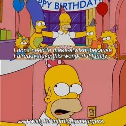 Birthday Homer Meme Template