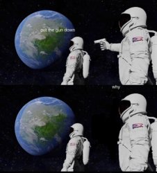 astronaut Meme Template