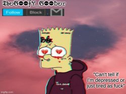 TheGoofy_Goober's announcement template Meme Template