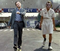 Leo Joker Walking Meme Template