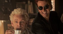 Crowley Aziraphale Good Omens Meme Template
