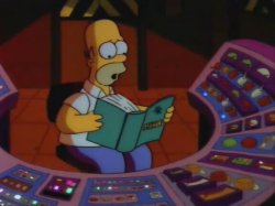 Homer saves the power plant Meme Template