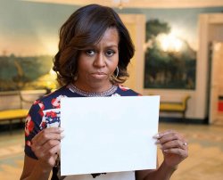 Michelle Obama's dick is bigger than Obama's Meme Template