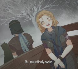 Anime you're finally awake Meme Template