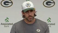 Aaron Rodgers Press Conference Meme Template