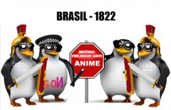 Anti-Anime Trilinguial Empire (Brazil Flag) Meme Template